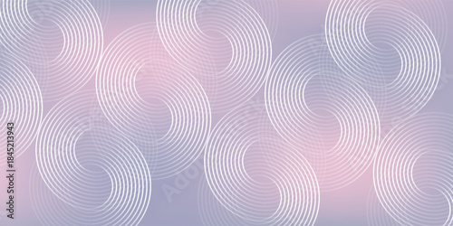 Abstract blue purple modern background with glowing line circle elements. graphic nice simple art