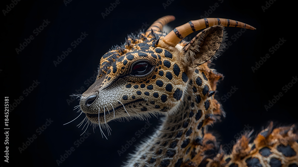 Fototapeta premium close up of a giraffe