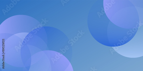 Shiny blue abstract background with modern spheres and curved shapes nice concept good neutral