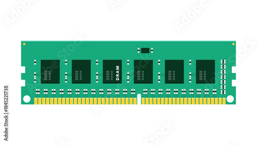 DRAM memory module supporting AI workloads and high speed computing in modern computers servers and IT infrastructure