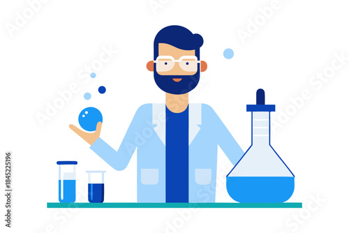 scientist in laboratory