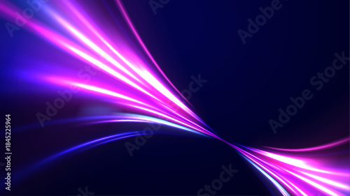 Line color road swirl light dynamic motion speed traffic city.
