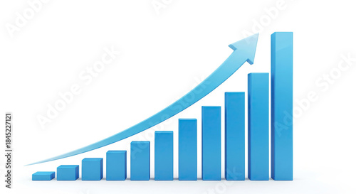 Free Download Growth and progress represented by increasing bars - GFXLoad