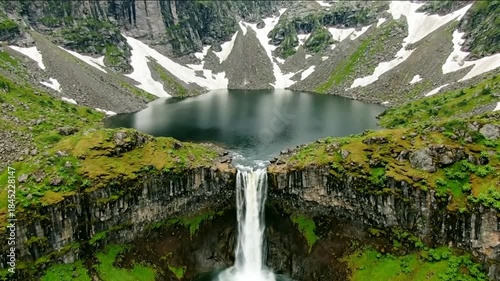waterfall in Sutherland national park