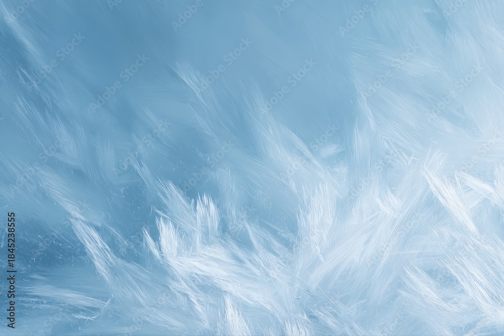 Fototapeta premium icy blue abstract texture, fresh start and new year business concept