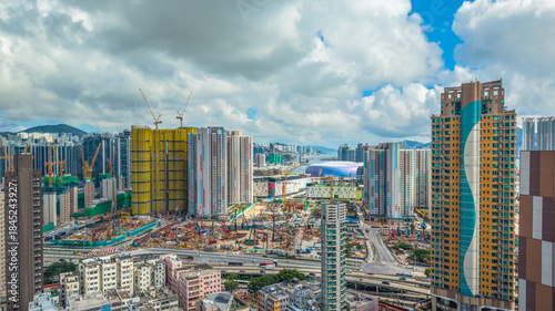 Oct 6 2025 Kai Tak Development Site in Hong Kong Kowloon