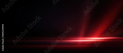 black background with subtle red glow, strong year end announcement concept