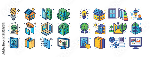 Eco-friendly home energy solutions: solar panels, insulation, ef