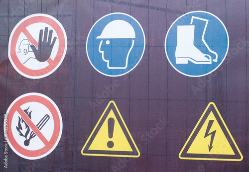 Baustellenhinweis Sicherheit 5