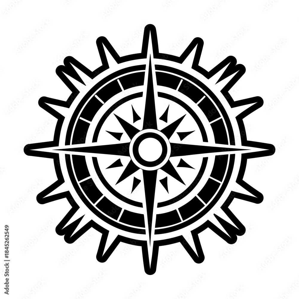 Obraz premium Glyph Style Solar Symbols