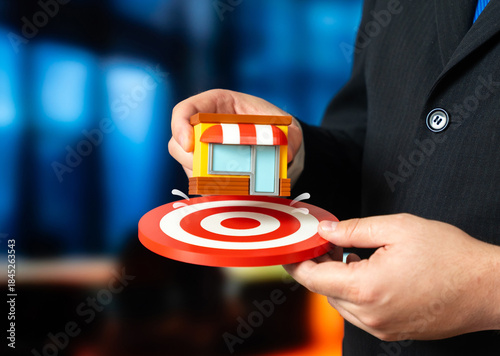 Canvas-taulu Store and target