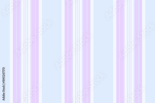 Pop fabric pattern textile, fibrous texture stripe background. Aesthetic lines vertical vector seamless in light and alice blue colors.