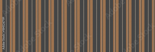 Arack lines vector fabric, scrapbook stripe textile seamless. Gost vertical background texture pattern in grey and orange colors.