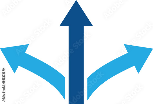 Direction arrow choice navigation decision icon