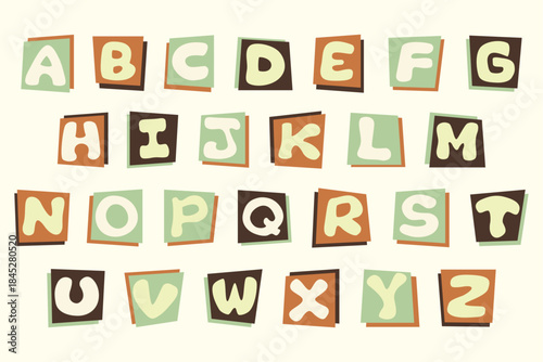 Ransom notes Paper cut numbers letters Old newspaper cutouts. Paper cut letter newspaper magazine cutouts. Creative message.