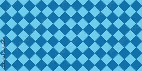 Argyle rhombus seamless pattern. Christmas plaid texture with silver. Blue geometric diamond abstract pattern. Mans and boys design wrapping bg. Vector illustration isolated on white background.eps.10