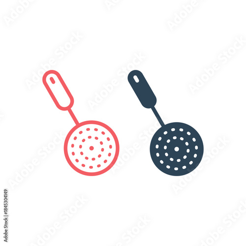 Skimmer icons set logo template design illustration