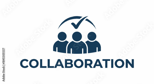 Collaboration: Illustration symbolizing teamwork and synergy, featuring figures working together to achieve a common goal.