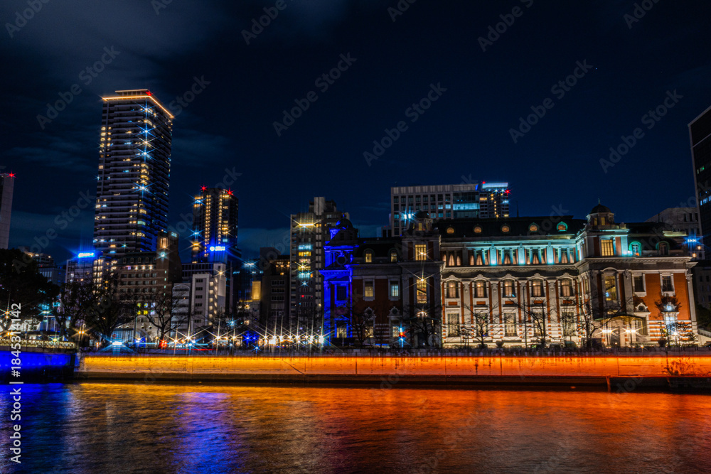 Obraz premium 都市夜景
