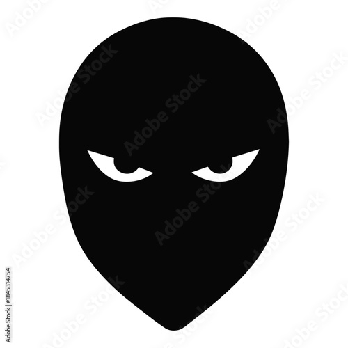Gothic Mask with Eyes Icon