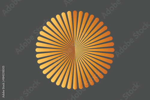 Dotted spiral vortex royalty free vector