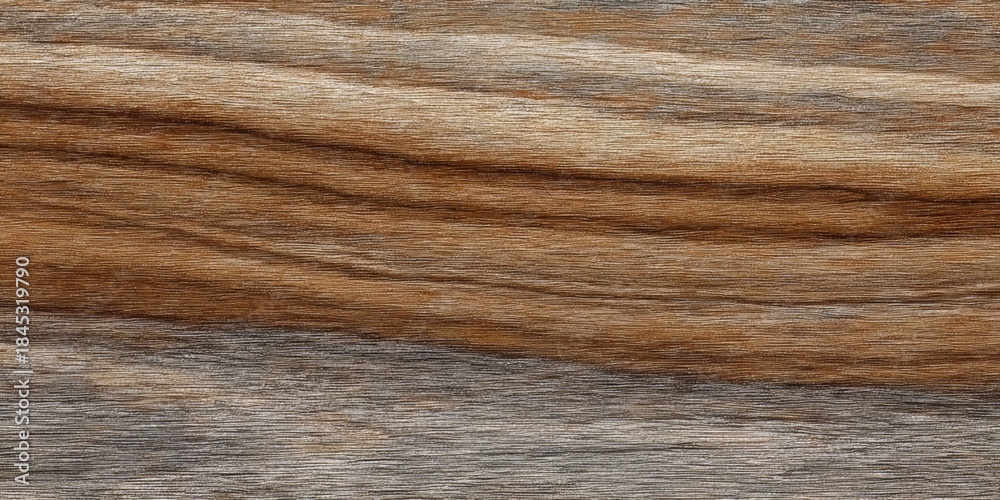 Fototapeta premium Elegant Luxury Wooden Surface Showcasing Beautiful Walnut Texture in a Seamless Plank Design