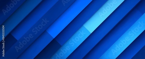 Chromatic Symphony: A striking visual of varying blue hues artfully arranged, creating a dynamic interplay of light and shadow, evoking a sense of calm and modern design.