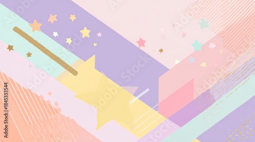 Pastel Dreams: An abstract composition in gentle hues. A delicate dance of soft colors and shapes create a serene ambiance. Capturing the essence of tranquility.