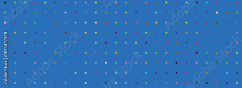 Modern Blue Textured Background with Small Colorful Polka Dot Pattern