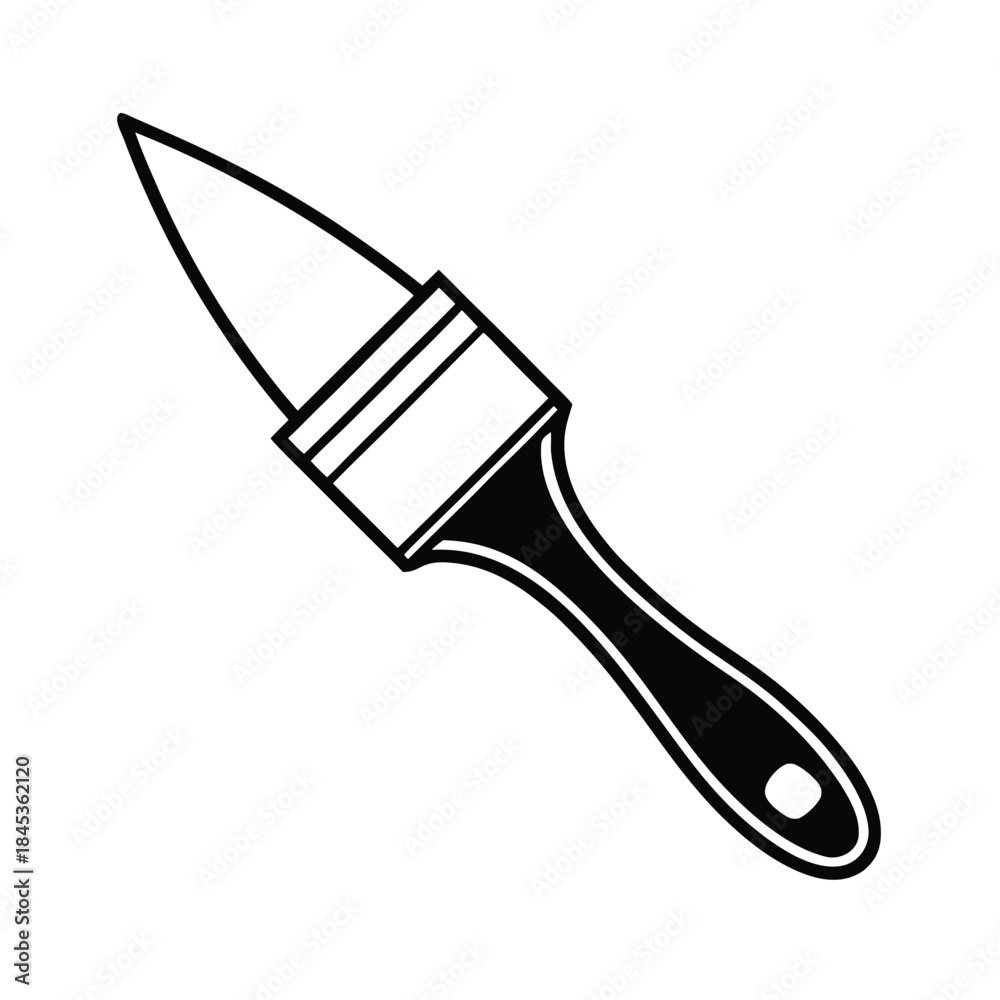Obraz premium Paintbrush Vector Illustration