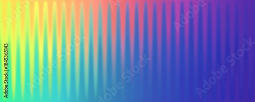 Colorful frosted ribbed glass texture background