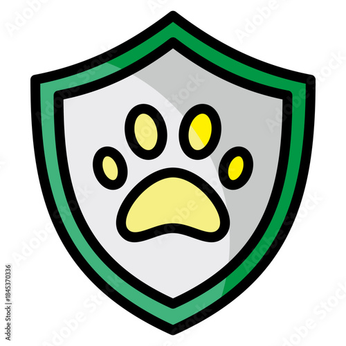 Pet Insurance  Icon Element For Design