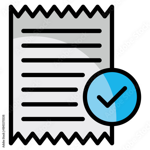 Claim Approval  Icon Element For Design