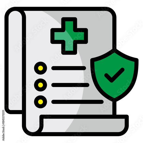 Health Policy  Icon Element For Design