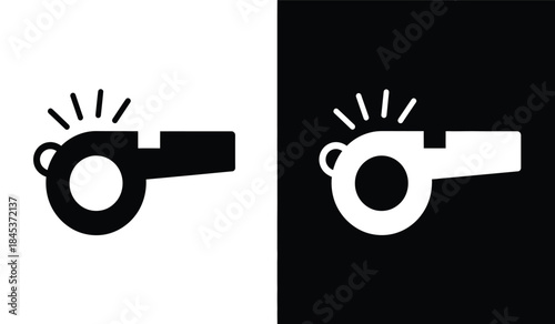 A striking black and white abstract design featuring two mirrored stylized eye shapes with radiating lines and rectangular extensions high quality professional detailed