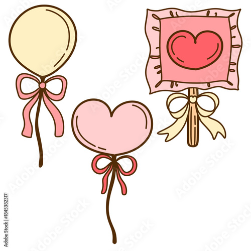 heart with ribbon