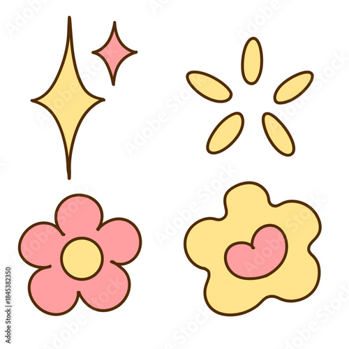abstract flower icon