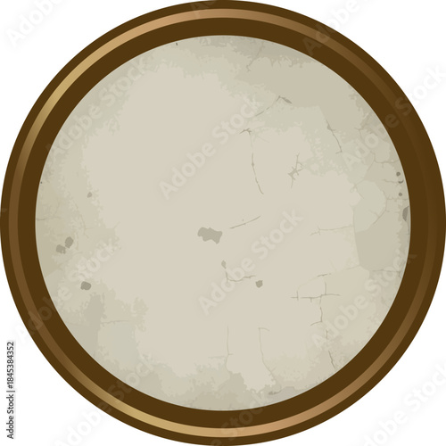 Round Drum Top View Texture