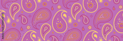 Repeat curve sample draw. Rectangle stylish on indian flowery. Material print to tradition design.