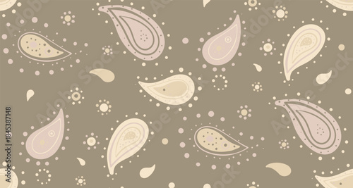 Flower floral a tradition design. Trendy paisley as pattern lovely. Wallpaper indian, western symmetry.