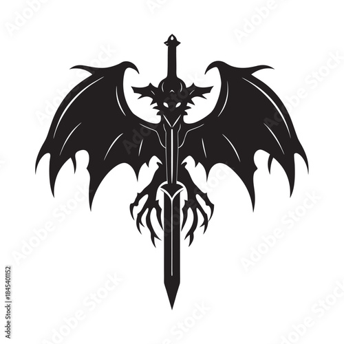 Abyssal Dragon Sword Sacred Mark Symbol