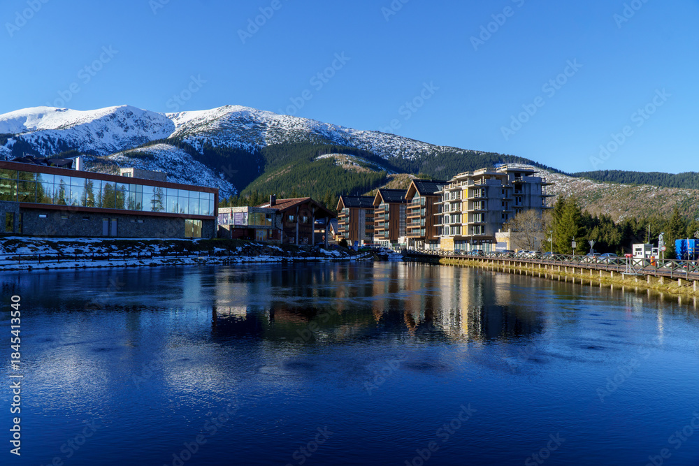 Fototapeta premium Jasna Chopok - widoki na stoki Tatry Niżne