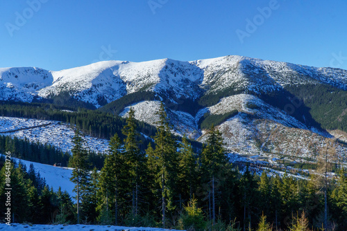 Jasna Chopok - widoki na stoki Tatry Niżne