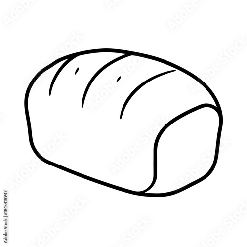 bread loaf vector clip art for web and graphic design