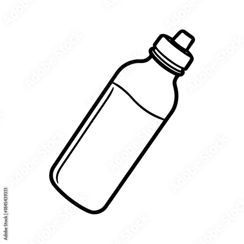 vector clip art water bottle for web and graphic design