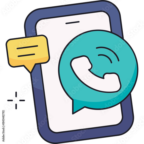 Phone Call Sticker