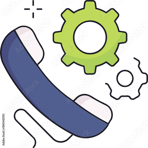 Phone Support Sticker