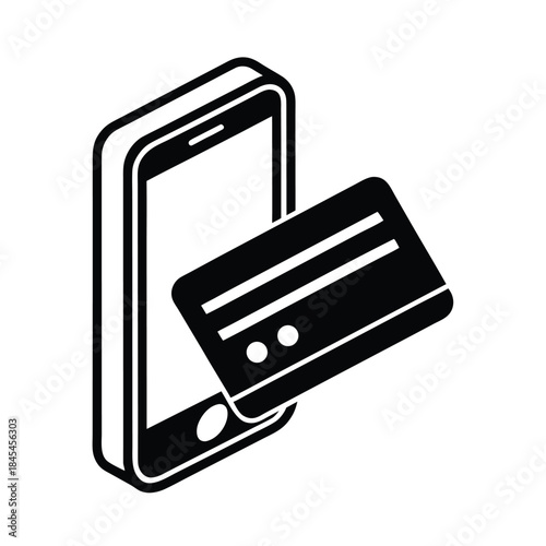 Minimal Phone Payment Wallet Icon