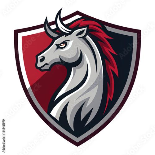 Ghostly Centaur Esport Mascot Vector Logo Crest