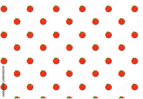 ミニトマト　パターン壁紙